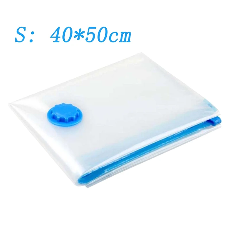 

1pcs Vacuum Bag Storage Organizer Transparent Border Foldable Extra Large Seal Compressed travel Saving Space Bags organizador