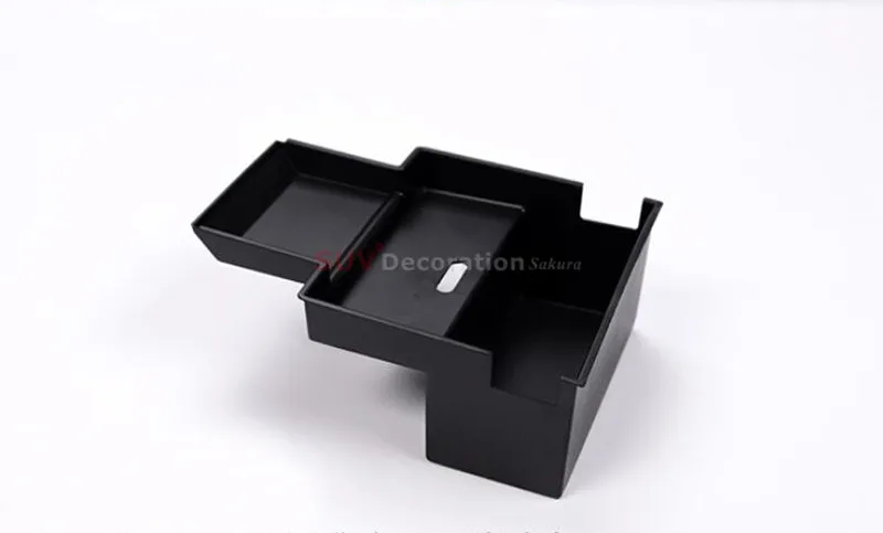 

For Jaguar F-Pace f pace X761 2016 2017 Plastic Car Styling Accessories Interior Front Center Storage organizer Box 1pcs