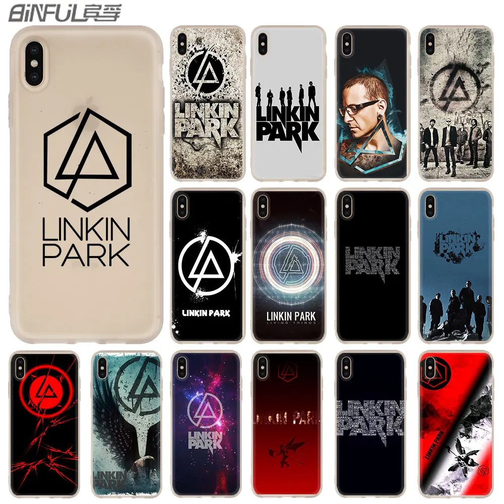 

Linkin Park Case for iphone XS 11 Pro Max XR X 10 Cover Phone Cases for iphone 7 8 plus 6s 5 4s