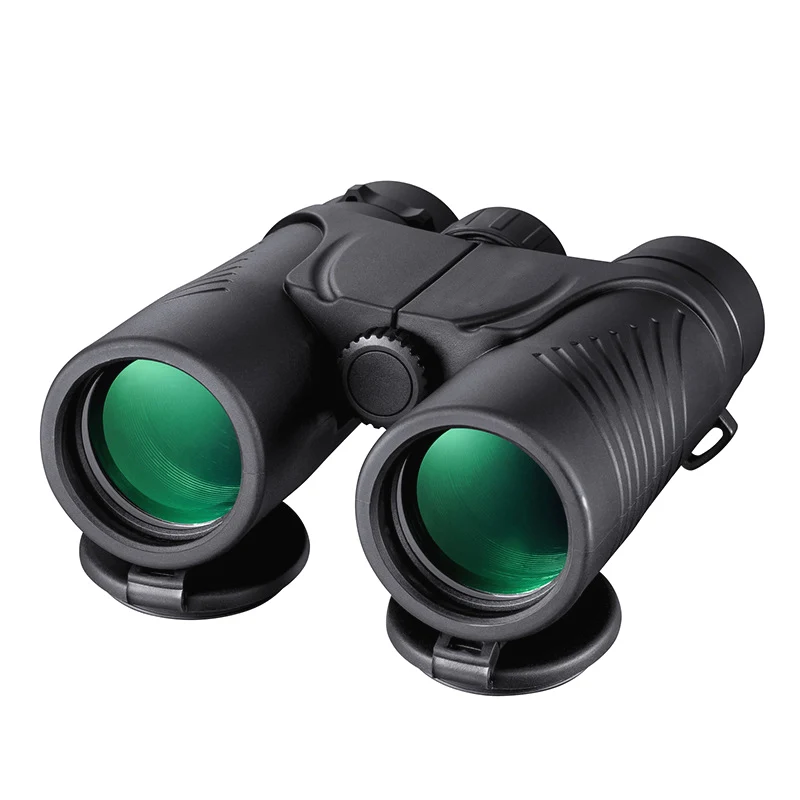 

10x42 Night Vision Binoculars Built-in Green Light No Infrared Professional Bak4 Roof Prism Telescope For Camping Hunting