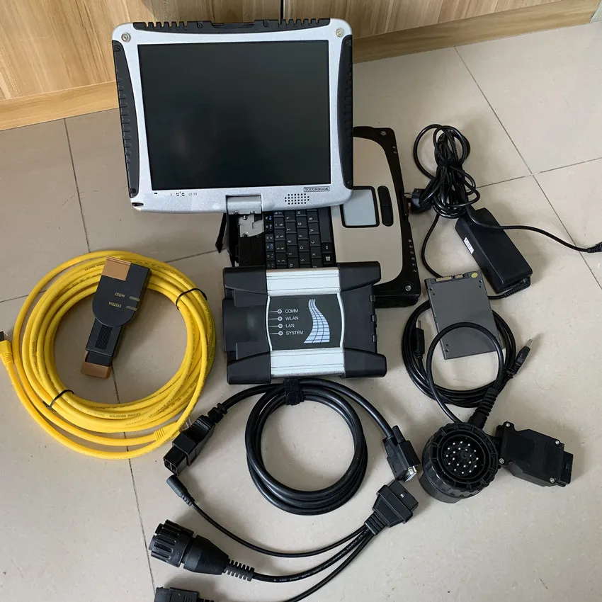 

next for bmw icom ssd 480gb super speed software isis ista expert mode with toughbook cf19 laptop diagnosis 3in1 scanner