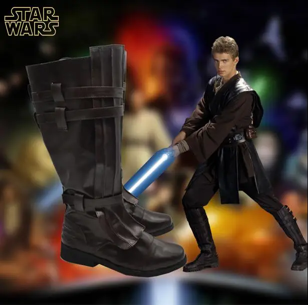Обувь для костюмированной вечеринки «Звездные войны» Анакин скайвальке; ботинки на заказ