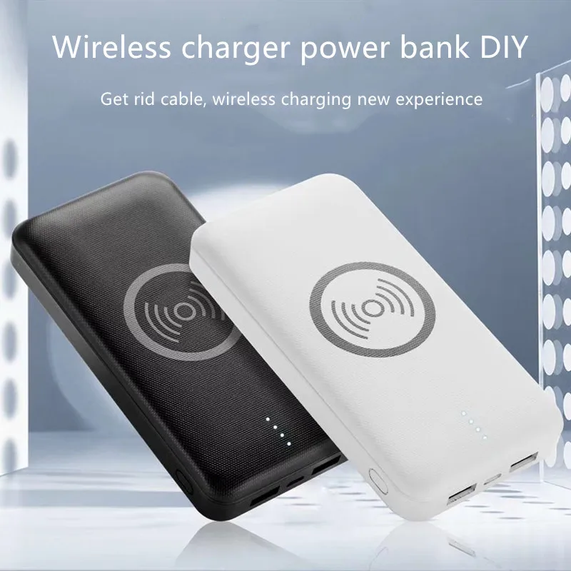 

wireless charging power bank case diy Kit Fast Charger Mobile Power Bank Case