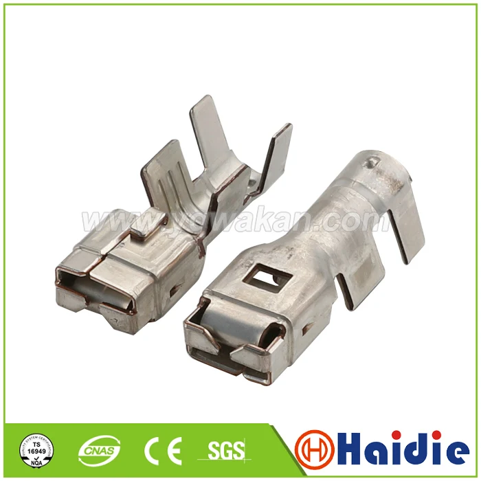 

Free shipping 50pcs auto wire terminal for elcetric connector, crimp loose pins loose terminals DJ627-9.5E