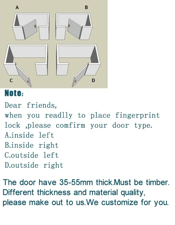 Biometric Electronic Door Lock Smart Fingerprint, Code,Card, Key Touch Screen Digital Password Lock for home