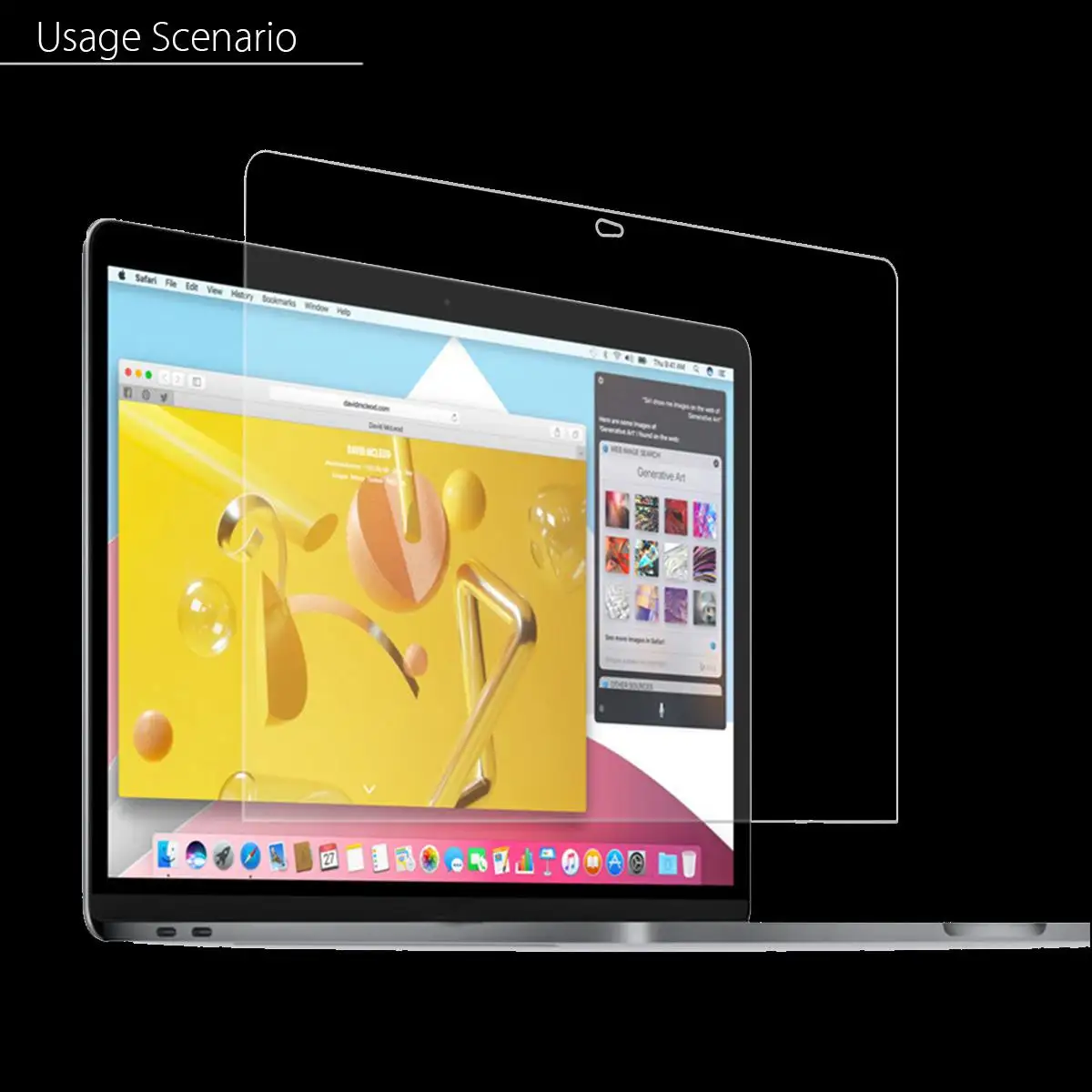 HD пленка из закаленного стекла протектор экрана 2016 для Apple для Macbook Pro 13 "закаленная защитная Пленка чехол для ЖК-панели Touchbar для Macbook