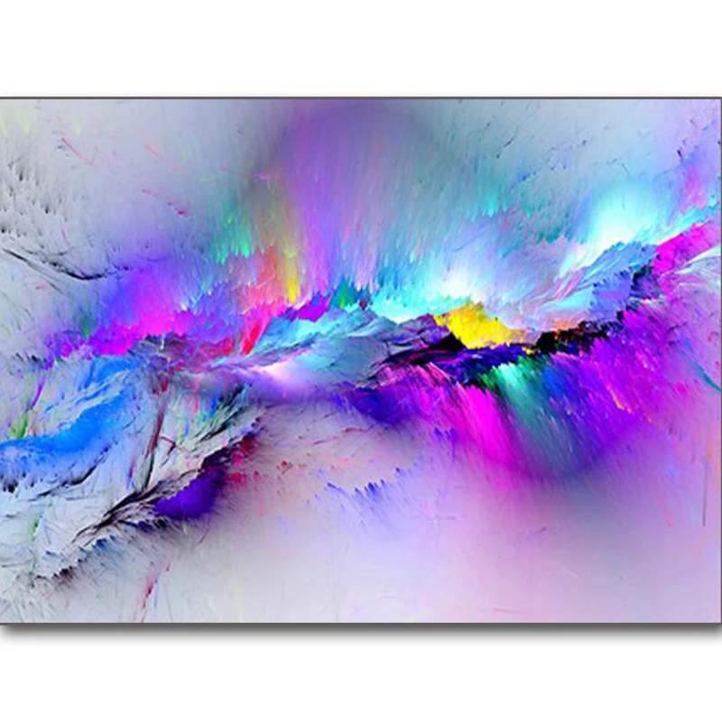 Diamond Embroidery Abstract Clouds 5d Diy Painting Cross Stitch full Square/Round Mosaic Home Decoration | Дом и сад