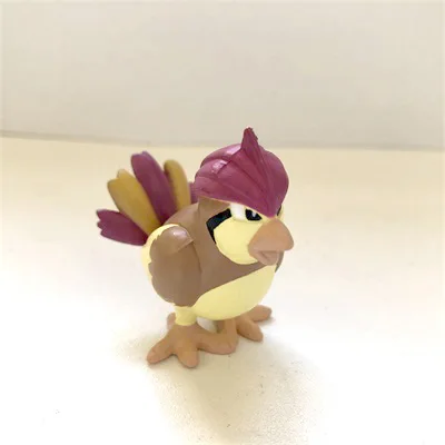 4 см Riolu Fennekin Torchic Chespin аниме мультфильм экшн и игрушки Фигурки Коллекция Модель игрушки Кен Ху магазин pks - Цвет: Цвет: желтый