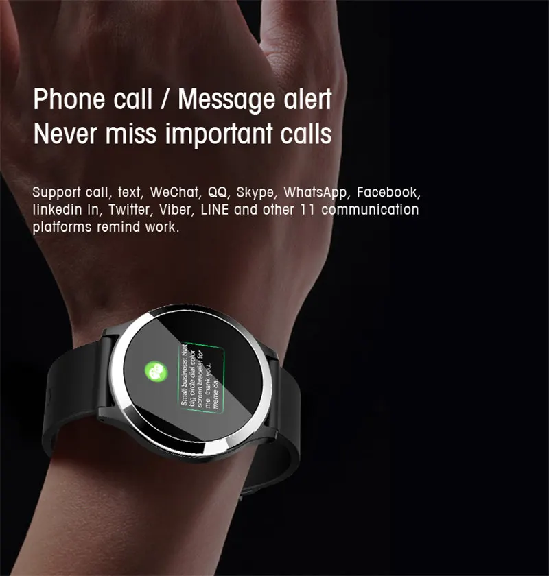 Новейший интерпад ЭКГ PPG монитор артериального давления пульсометр Смарт-часы 1,22 дюймов ips водонепроницаемые Смарт-часы для Android iOS Телефон