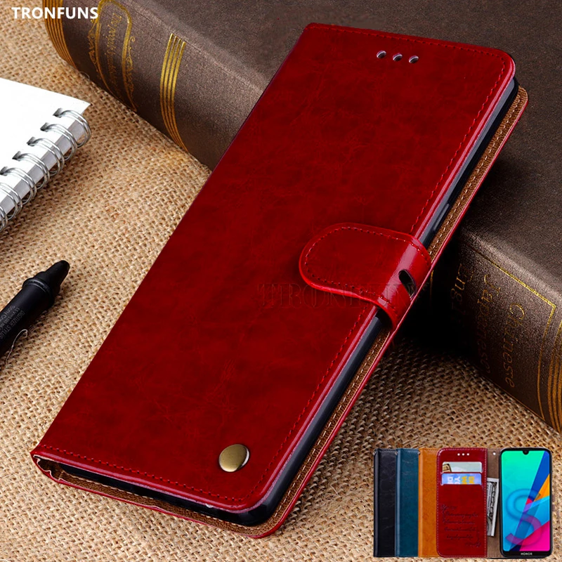Кожаный чехол-книжка с бумажником для Huawei P30 P20 Pro P Smart Plus Y5 Y6 Y7 Y9 Prime 2019 Honor 8A 8C 8X 8S 9 10i