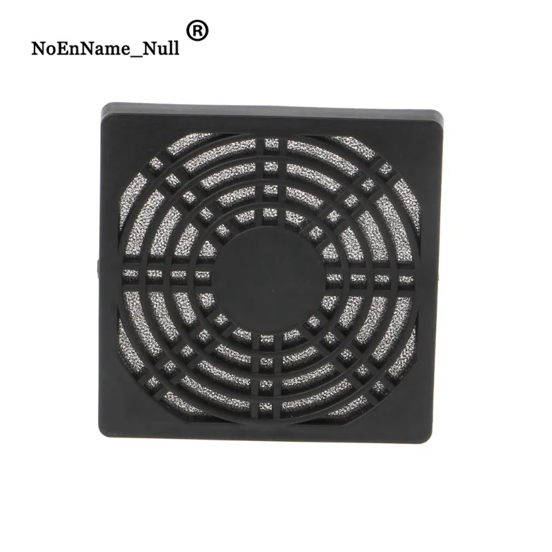 Computer Case Fan Filter 80mm Plastic Dustproof Case Cover Fan Dust-Proof Filter Guard For Computer PC