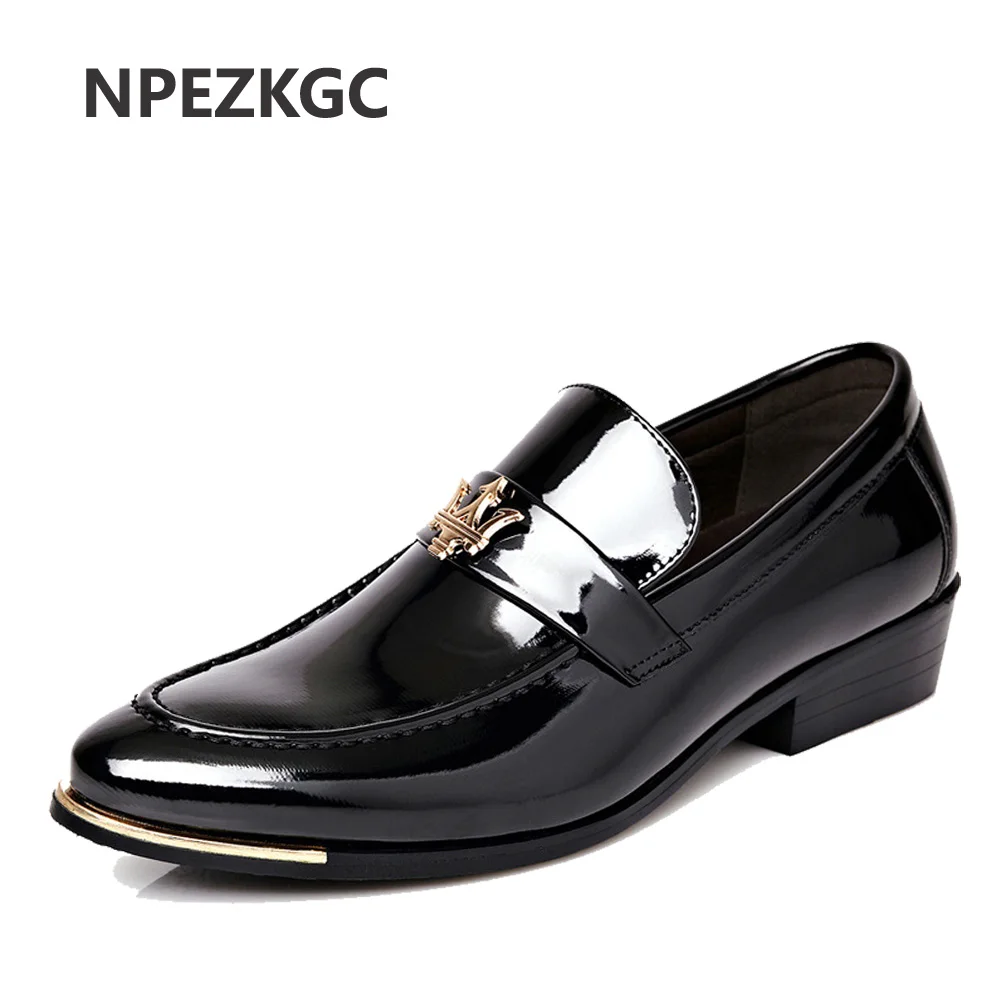 NPEZKGC High Quality PU Leather Men Shoes Brogues, slip on Bullock Business Men Oxfords Shoes Men Dress Shoes NPEZKGC High Quality PU Leather Men Shoes Brogues, slip on Bullock Business Men Oxfords Shoes Men Dress Shoes