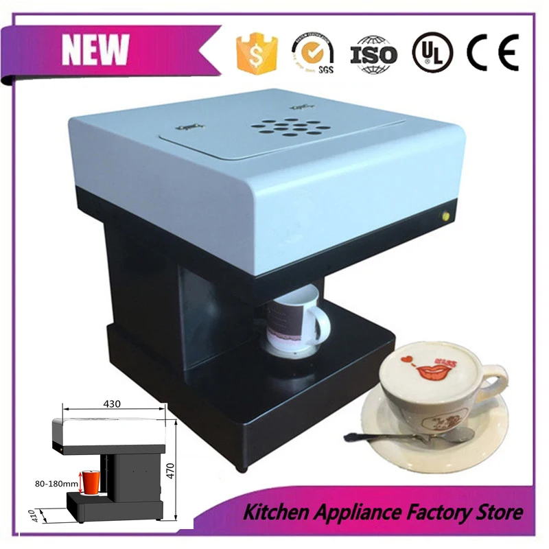 Manufacturer dirctly supply the 2017 hot selling edible ink printer for