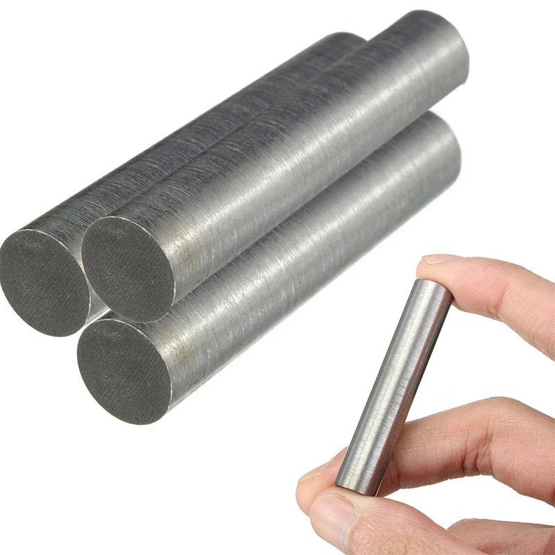 1pc High Purity Tungsten Metal Rod Round Bar 10mm x 50mm Mayitr For Power Tool
