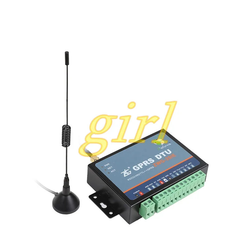 

ZWG-20IE three in one serial port 232/485/TTL to GPRS DTU module