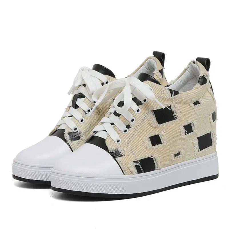 high platform tennis shoes