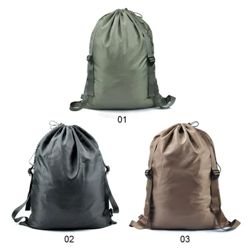 

2019 New Laundry Bag with Adjustable Shoulder Straps Drawstring Closure for Students