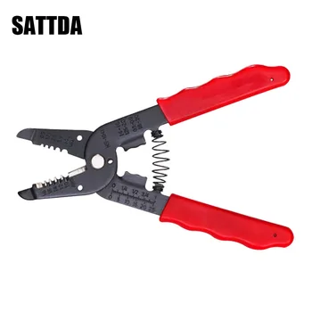 

HS-1041 Multifunctional wire stripping pliers are used for cutting wires and Crimping terminal hand tools