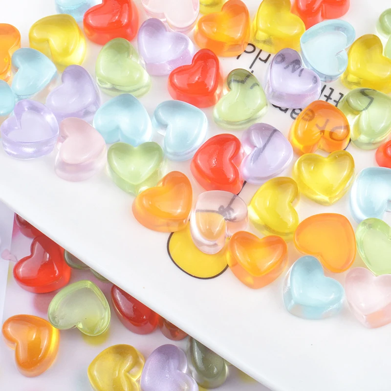 

Happy Monkey 20pcs/pack Slime Supplies Resin DIY Love Pretend Candy Slime Accessories Filler For Clear Slime Decoration Toy