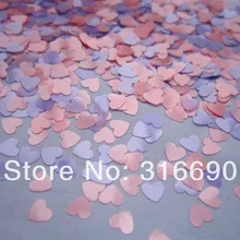 Розовый и фиолетовый сердце Блеск Смесь для DIY лак для ногтей