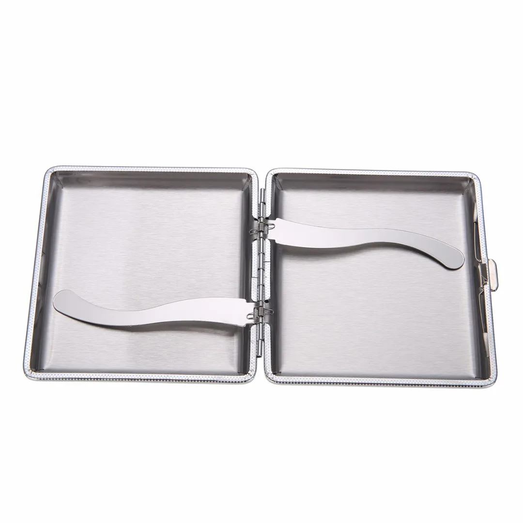 Mayitr Black Cigarette Cigar Pocket-Box Case 20pcs Pocket Cigarette For Smoking Holder Storage Container Storage