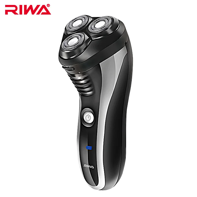 RIWA аккумуляторная бритва USB с тремя лезвиями для волос электрическая бритвенная
