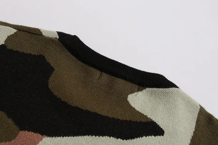 Новый 2018, Мужская Роскошная бабочка джентльмена вышитые камуфляж какие вязать Свободные свитеры пуловеры Азиатский Plug Размеры высокое