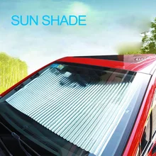 Автоматическая выдвижная Защита от солнца автомобиля Защита автомобильное ветровое стекло козырек держит автомобиль крутой складной солнцезащитный навес