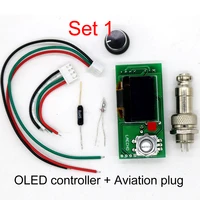 T12 STC-OLED soldering Station iron DIY parts kits T12-952 Digital Temperature Controller Soldering iron with Metal case 2