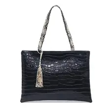 Large Shoulder Handbags Women Top-handle Bags Leather Stone Pattern Fashion Handbags Women Bags Designer Sac A Main Femme