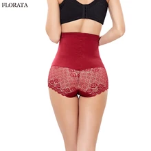 FLORATA USPS Dropship Модные женские похудения Высокая талия средства ухода за кожей Shaper трусики для женщин Управление живот бедра корректирующи