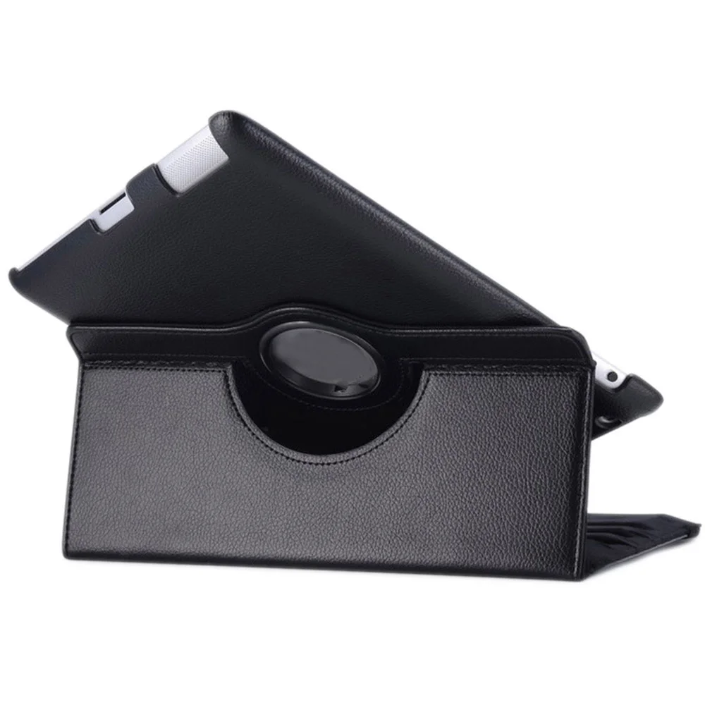 

360 Rotating TPU Leather Case for iPad 4/3/2 Cover for Apple IPad 9.7 / Pro 11/ Pro 12.9/ Mini4 Ultra Slim Smart Flip Stand