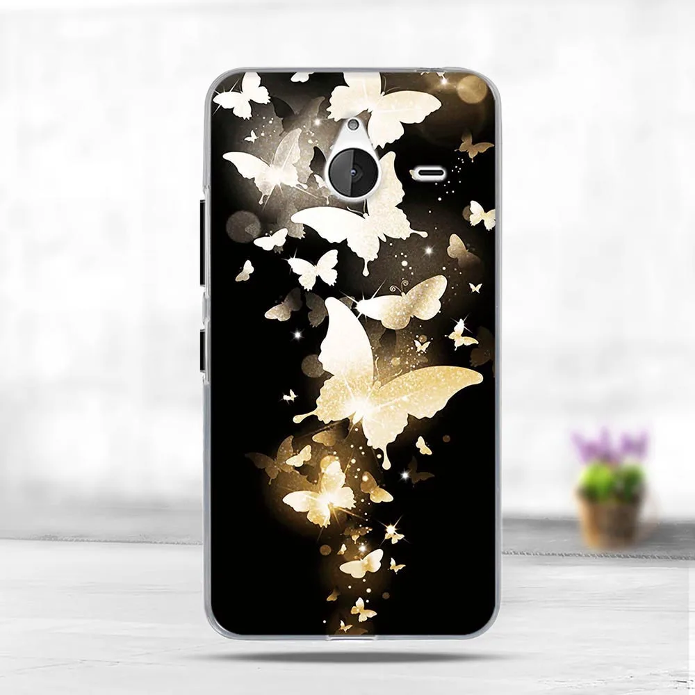 Роскошный 3D силиконовый чехол из ТПУ для Nokia Microsoft Lumia 640XL с милым животным задняя