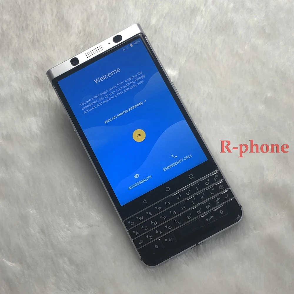 Мобильный телефон BlackBerry Keyone, разблокированный, 3G, 4G, LTE, Восьмиядерный, 12 МП, 4,5 дюймов, 4 Гб ram, 64 ГБ rom, Восстановленный мобильный телефон