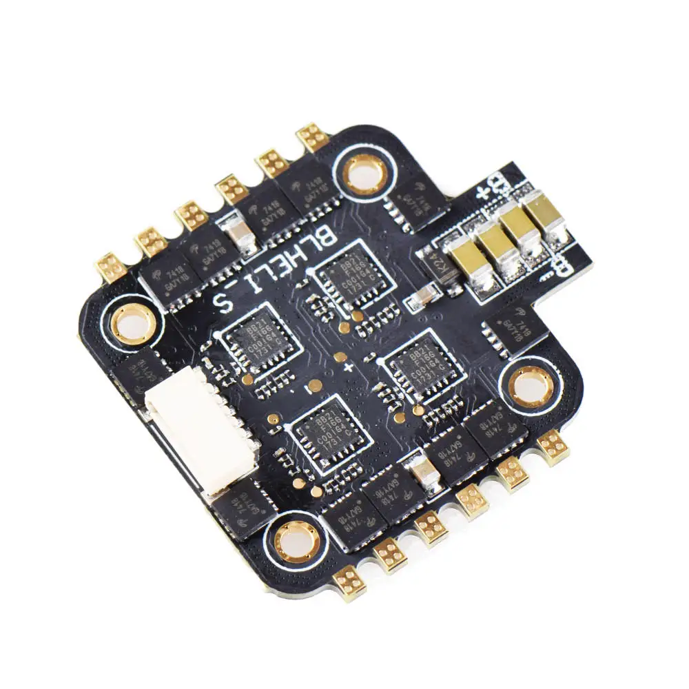 1 шт. ESC контроль скорости BS 30A Pro 2 4 S Dshot600 BLHELI_S 4в1 4g AON7418 MOS для FPV гоночного дрона RC