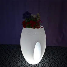 1 шт. 24 клавиши дистанционного управления Красочный Большой светодиодный подсвеченное ведро льда/светодиодный светящийся цветочный горшок для внутренней освещенной мебели