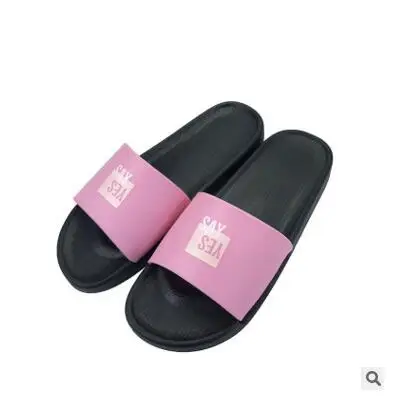 ; тапочки на резиновой подошве для мальчиков; летняя детская обувь; домашние сандалии для девочек; тапочки для девочек; обувь для маленьких мальчиков; домашняя обувь; 54 - Цвет: Розовый