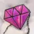 Sacos para As Mulheres 2018 bolsa feminina Mini Mulheres Mensageiro Crossbody sacos de Laser Forma de Diamante Bolsa de Ombro Bolsa