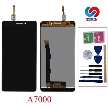 

5.5'' LCD For LENOVO A7000 LCD Display Touch Screen Digitizer Glass Panel Assembly A7000 LCD Replacement Parts with Frame +Tools