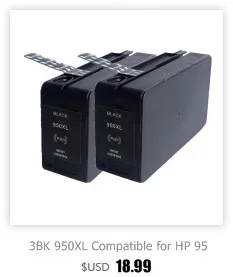 3 комплекта 950XL совместимый для hp 950XL hp 950 чернильный картридж для hp Officejet Pro 8600 8610 8615 8620 8630 8625 8660 8680 принтер