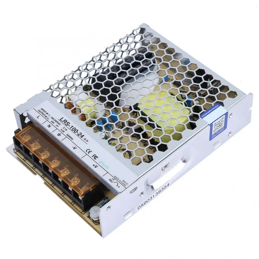 LRS-100-24 AC 85-264 V к DC 24 V 108 W одиночный выход импульсный источник питания 150mVp-p одиночный выход импульсный источник питания