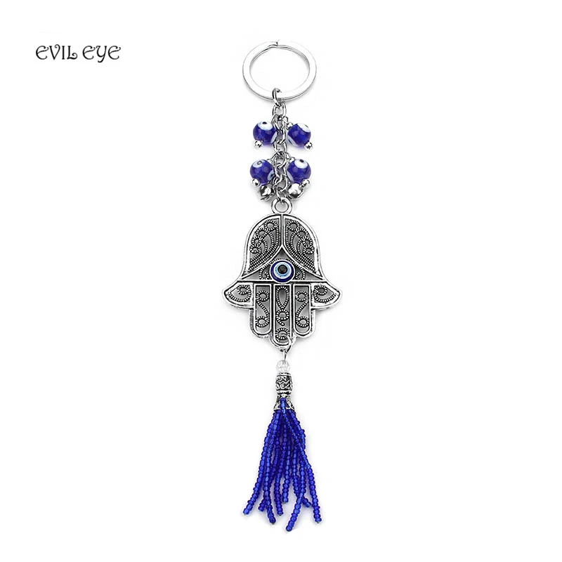 Buy Evil Eye New Fashion Jewelry Evil Eye Key Chain Wall Hanging Pendant Blue