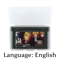 

32 Bit Video Game Cartridge Full Metal Alchemist Console Card US Version English Language Support Drop shipping