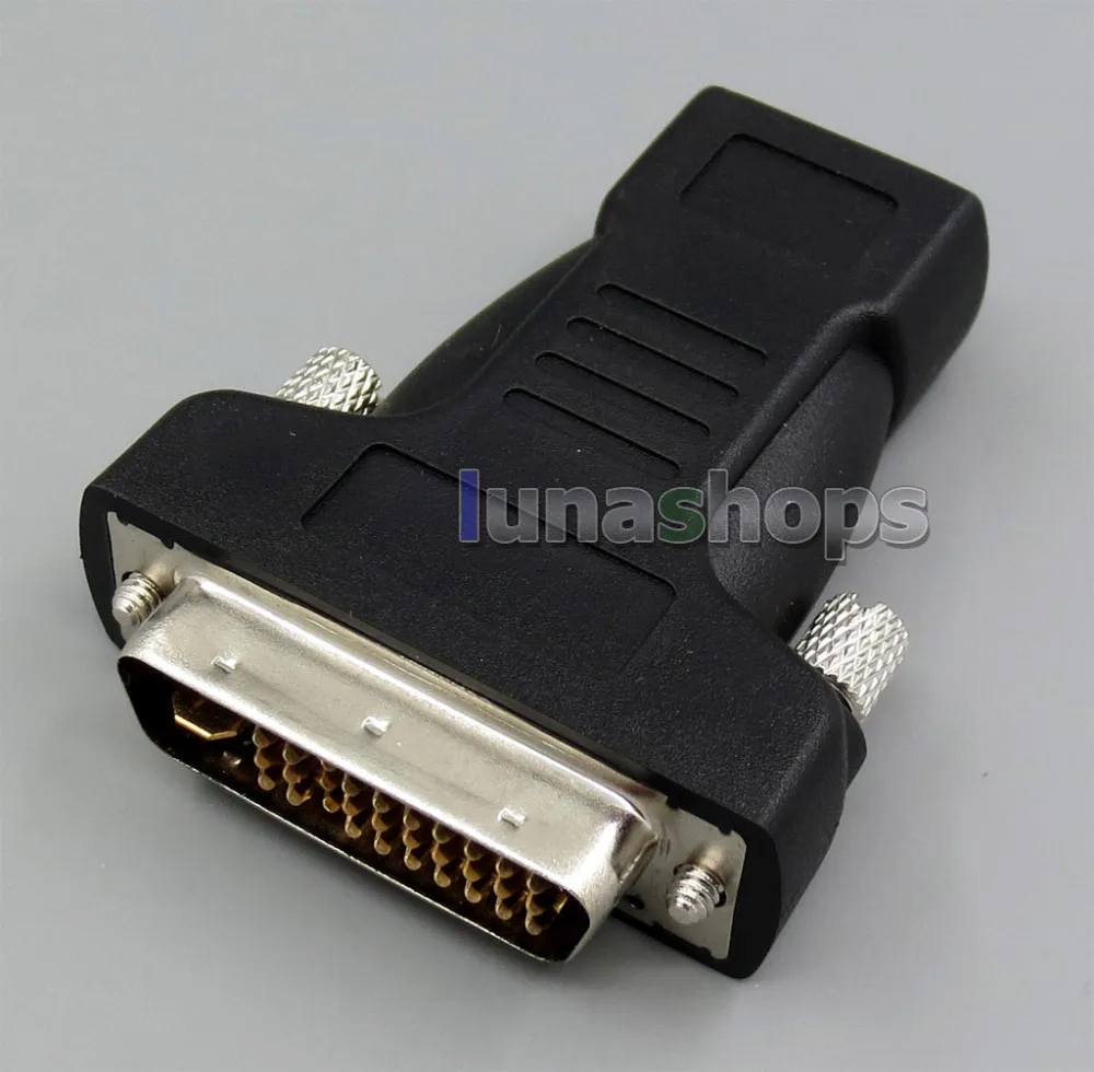 DVI-M1 Male to HDMI Female Adapter  Gold Plated
