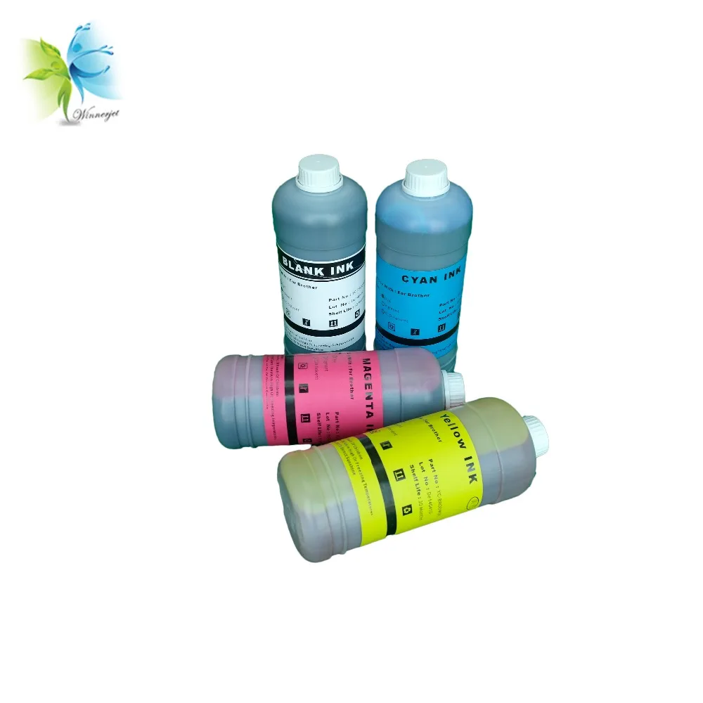 

Winnerjet 4 Colors 1000ml Dye Ink for Brother printer ink all models