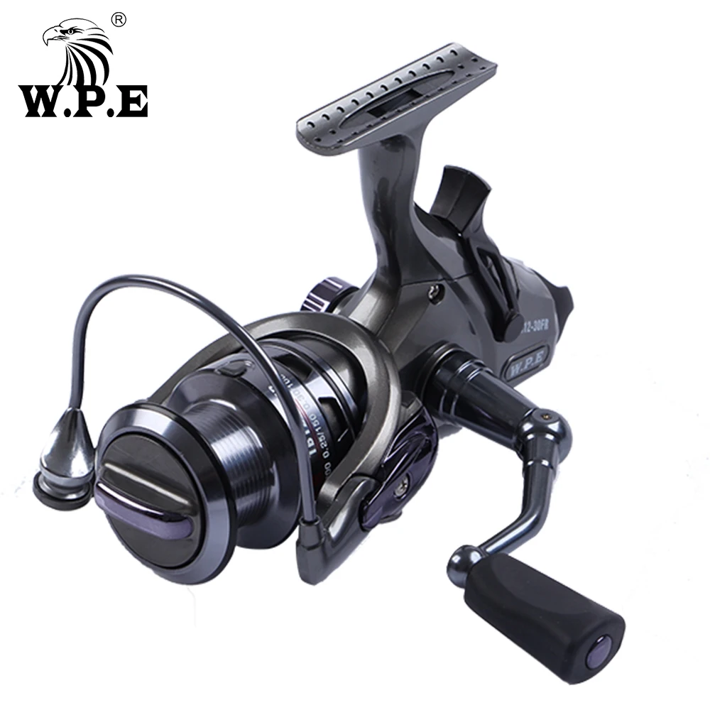 Preise W.P.E TB 12 30FR 40FR 50FR 60FR Spinning Reel 9 + 1 BBs Vorne und Hinten drag System Süßwasser Karpfen angeln reel Fishing Tackle