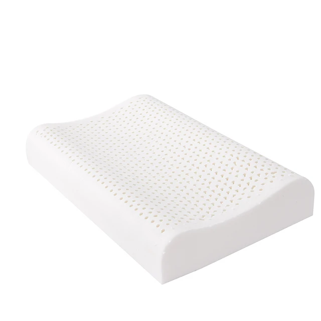 Natural Latex Pillow Neck Pillow Therapy Massage Neck Latex Pillow With