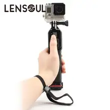 Lensoul Спорт действий Камера Купание плавающей Дайвинг Водонепроницаемый Дистанционное управление ручной Ручка монопод selfie stick