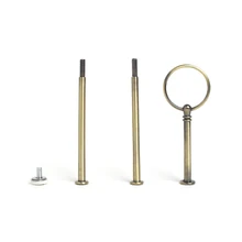 3 уровня круглой формы из металла торт ручка без плиты стоять фруктовый десерт стойки Ручка установки вечерние пирог печенье Декор