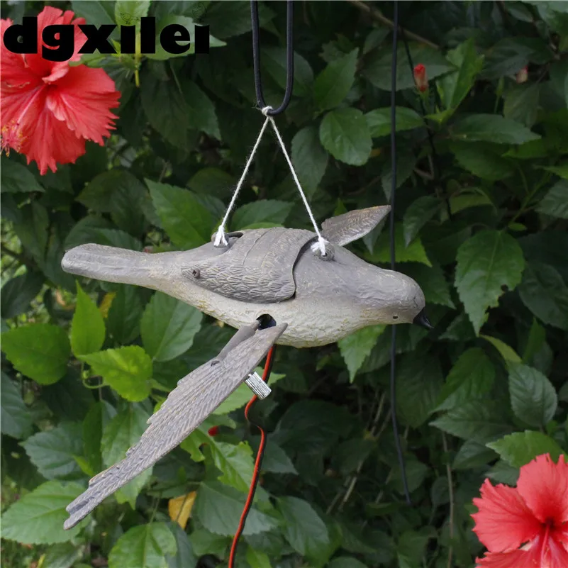 Оптовая продажа Охотничьи приманки моторизованный 3 В моделирование Охота птица манок Акция от dgxilei